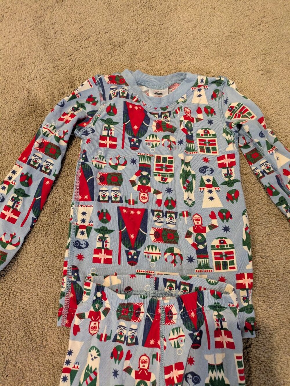 Hanna Andersson Christmas Star Wars Pajamas